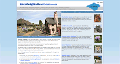 Desktop Screenshot of isleofwightattractions.co.uk